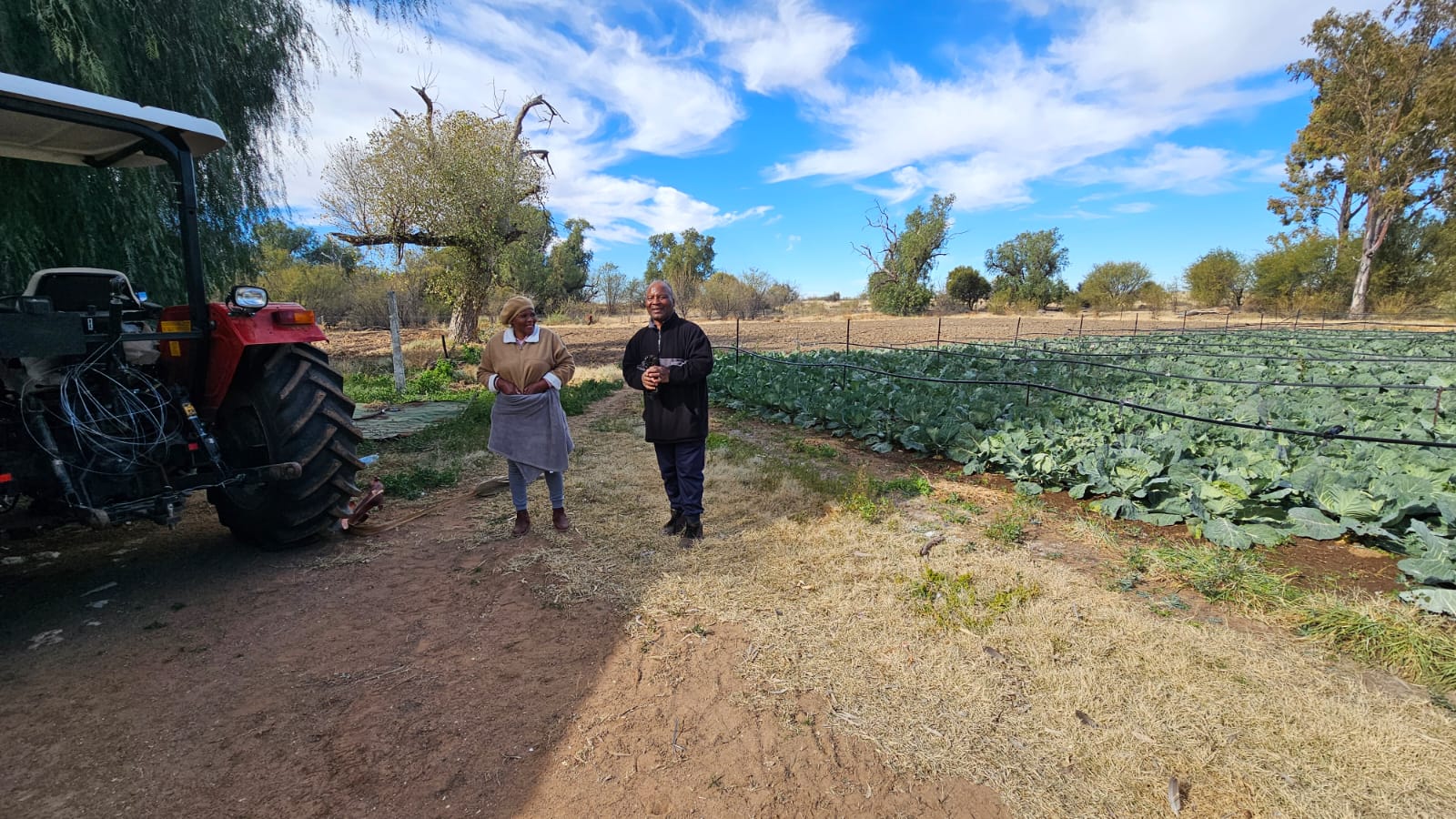 SMALL-SCALE FARMING IN BOSHOF GETS A BOOST