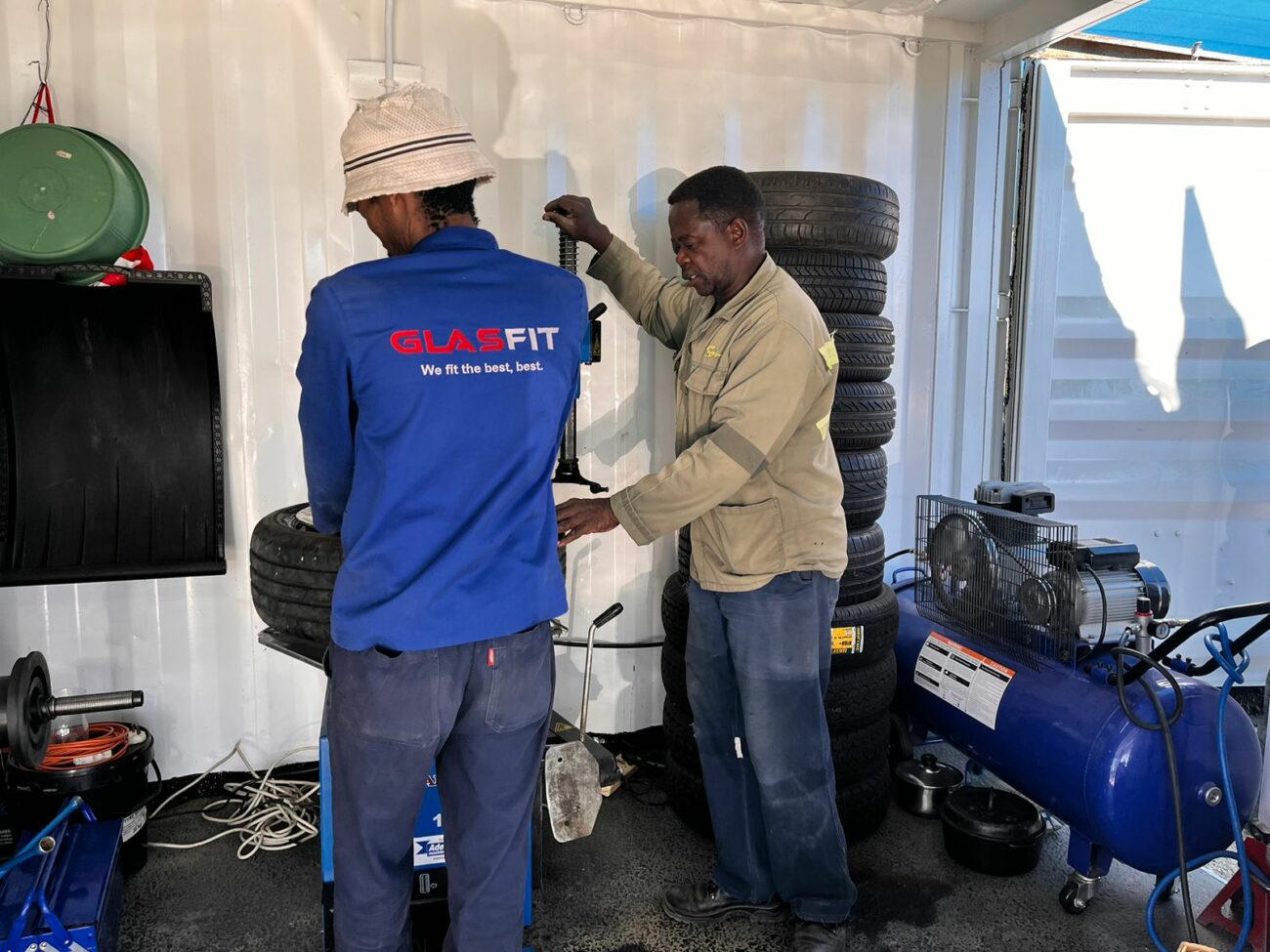 TYRE COMPANY RECEIVES SUPPORT