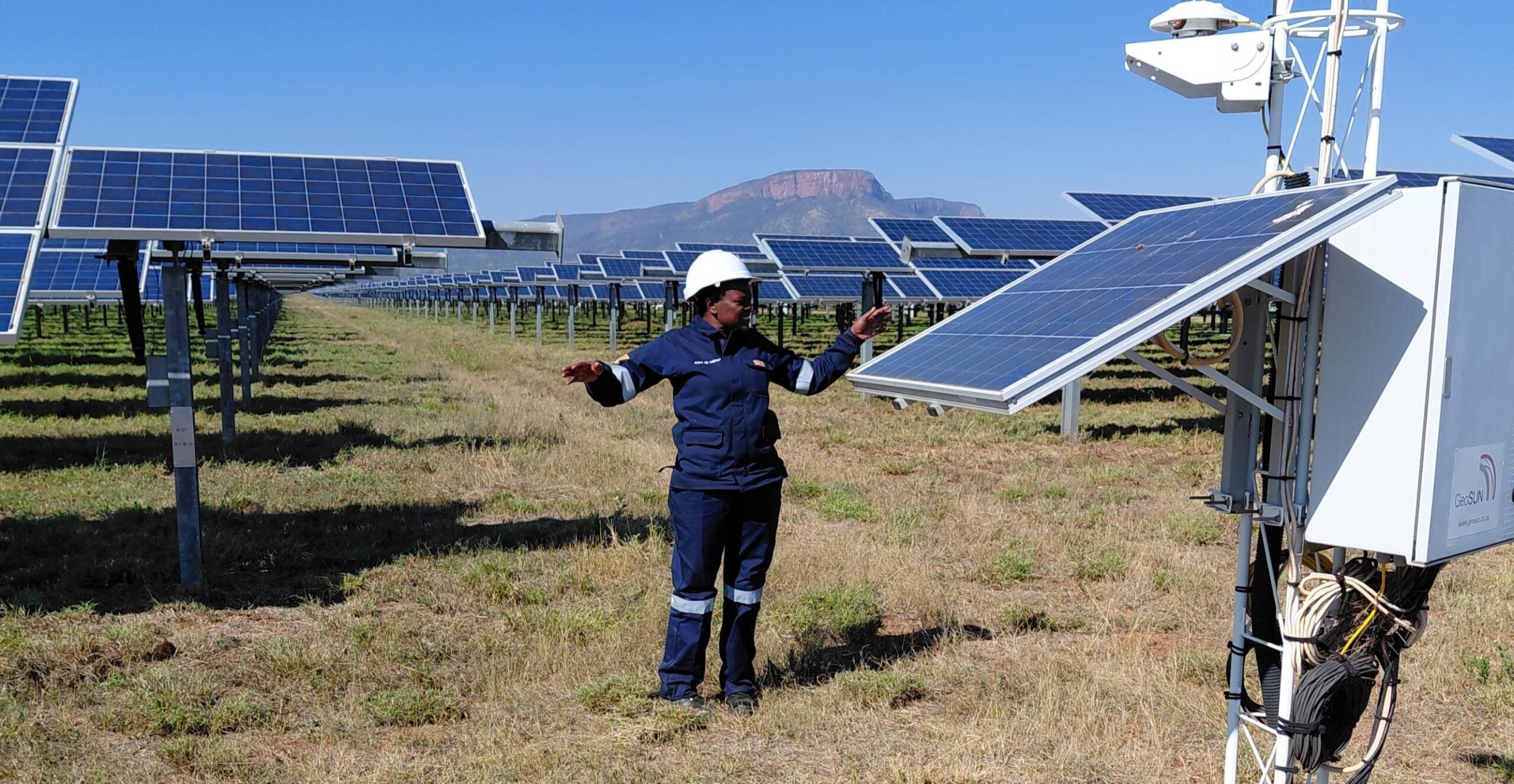 MOHLATLEGO BUILDS RENEWABLE SKILLS